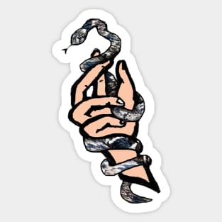 MR SNAKE Sticker